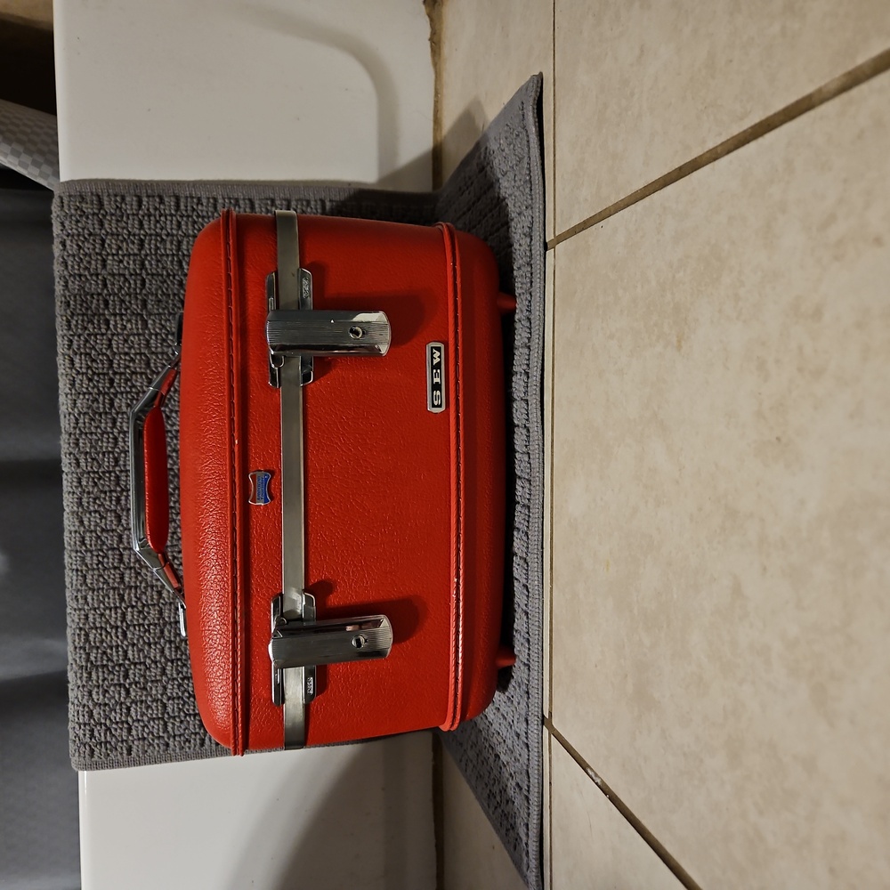 Vintage American Tourister train case